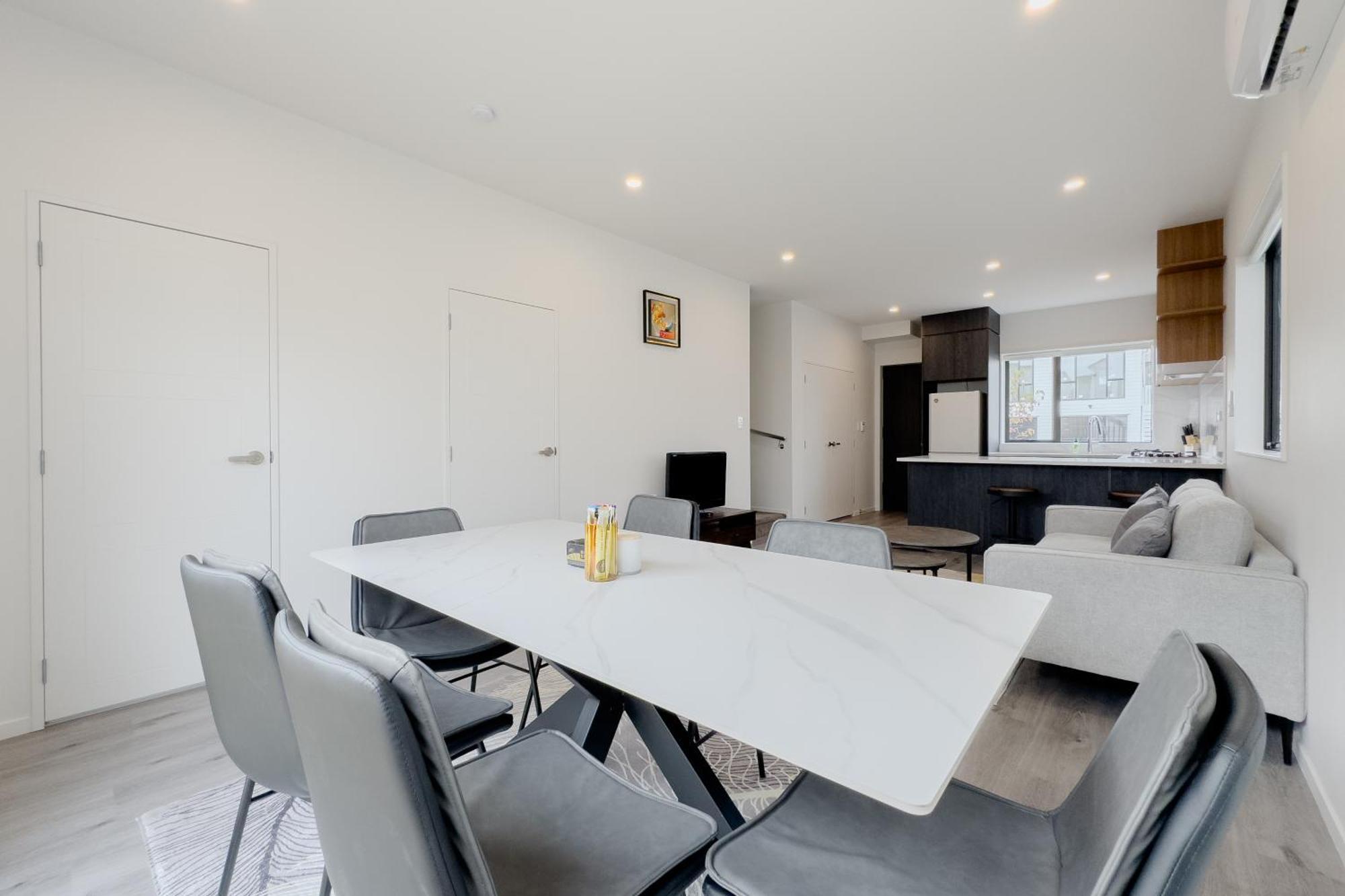 Villa Modern 3-Bds Townhouse In South Auckland Exterior foto